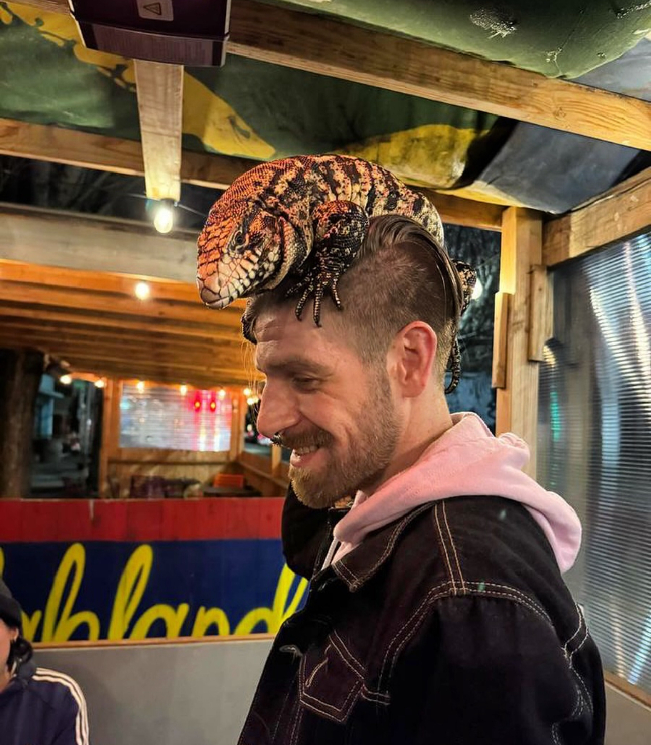 Hanging out with Merlin about town